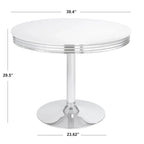 Simple Living Raleigh Retro-5-teiliges Esszimmer-Set