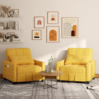 3-in-1-Schlafsofa mit verstellbarer Rückenlehne, ausziehbarer Sessel, umwandelbares Klappbett fürs Wohnzimmer