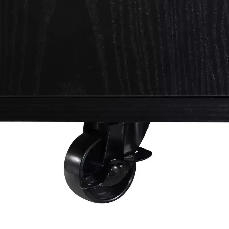 Mesa de centro moderna multifunções com tampo elevável, arrumação oculta, 4 bancos e rodízios, perfeita para espaços de estar modernos