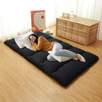 Japonská futonová matrace, skládací podložka na spaní na podlaze, tatami podložka do domácnosti, kempingová matrace