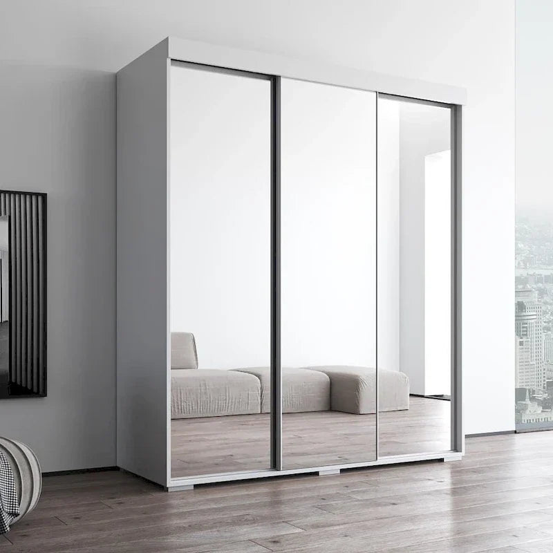 Armoire-miroir à 3 portes Strick & Bolton Suger