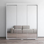 Armoire-miroir à 3 portes Strick & Bolton Suger