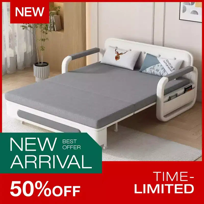 Luck Live modernes 62,2-Zoll-Schlafsofa, multifunktionales Schlafsofa mit Stauraum