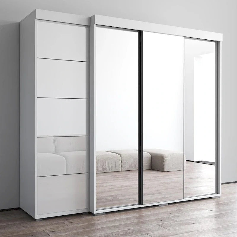 Aria 3D-EX-Kleiderschrank mit 3 Spiegeln