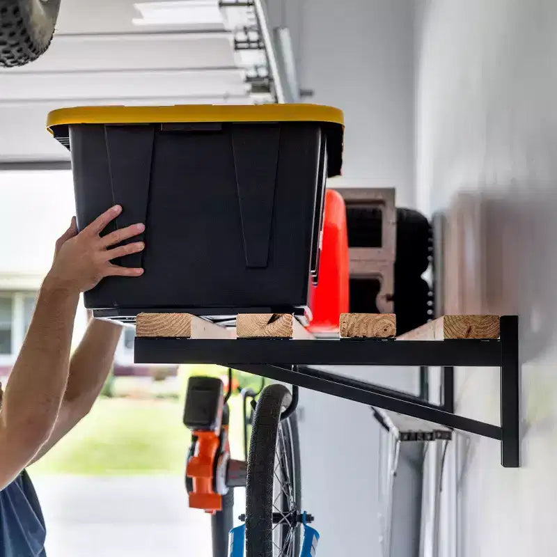 StoreYourBoard 2' x 8' DIY nástěnné držáky na police | Odolná garážová nástěnná police