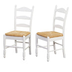 Simple Living Jessie eetkamerstoelen met ladderleuning (set van 2)