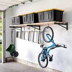 StoreYourBoard 2' x 8' DIY nástěnné držáky na police | Odolná garážová nástěnná police