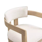 Christopher Knight Home Shankar moderne ronde eettafelset met 5 delen en stoelen met bekleding van rubberhout