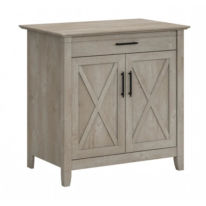 Sekretářský stůl Key West s úložnou skříňkou od Bush Furniture