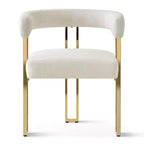 Conjunto de mesa de jantar extensível de redonda para oval com 4 cadeirões de veludo, design moderno com pé central, acomoda até 8 pessoas-Panipeachy