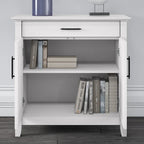 Sekretářský stůl Key West s úložnou skříňkou od Bush Furniture