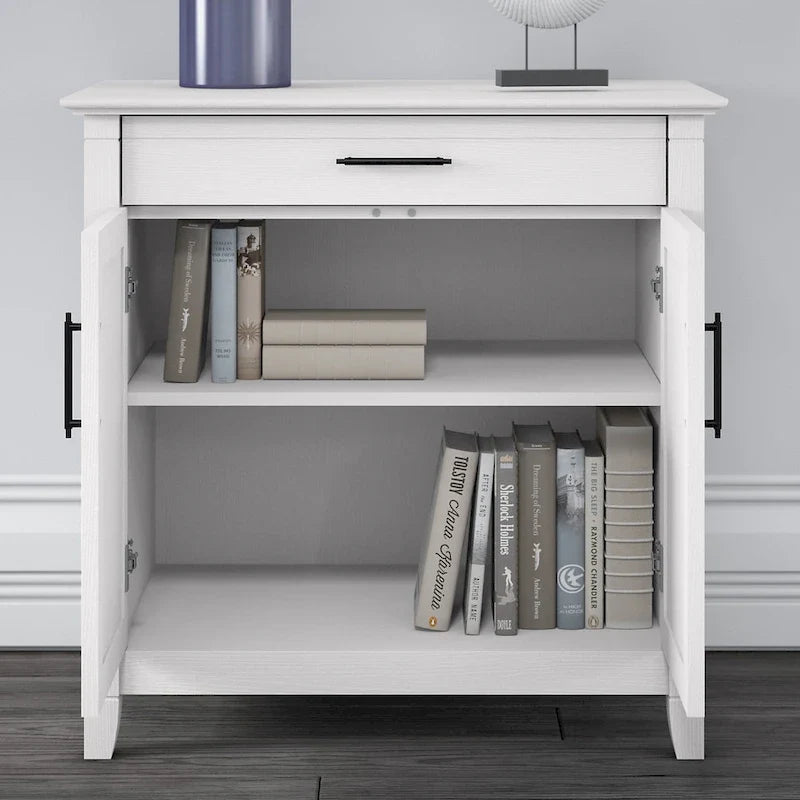 Sekretářský stůl Key West s úložnou skříňkou od Bush Furniture