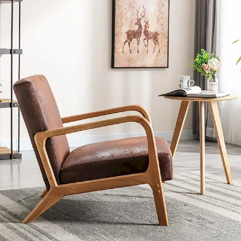 Glostrup moderner Vintage-Sessel im Mid-Century-Stil