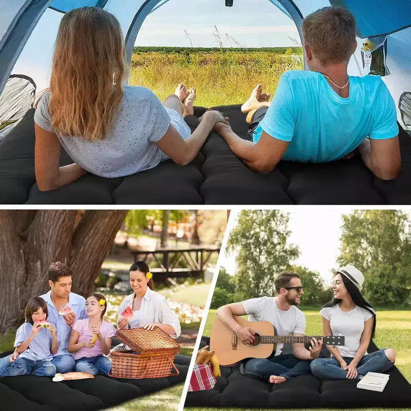 Japonská futonová matrace, skládací podložka na spaní na podlaze, tatami podložka do domácnosti, kempingová matrace