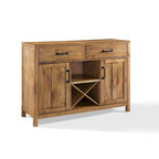 Crosley Roots Buffet mit natürlicher Oberfläche – 52 W x 18 T x 36 H