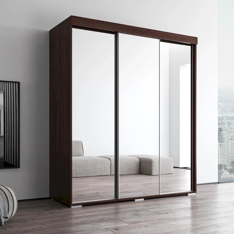 Armoire-miroir à 3 portes Strick & Bolton Suger