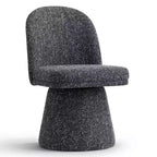 Ensemble de 6 chaises de salle à manger modernes pivotantes à 360°, sans accoudoirs, avec piètement de style piédestal, chaises d’appoint élégantes pour la cuisine, la salle à manger ou le bureau -Panipeachy