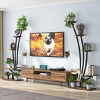 Zimmerpflanzenständer, 6-stöckiges Blumenregal für Haus und Garten – 2er-Set