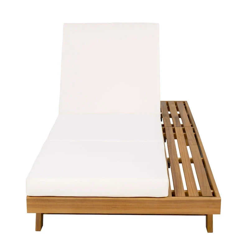 Christopher Knight Home – Michael Outdoor-Lounge-Set aus Akazienholz, 2-teilig