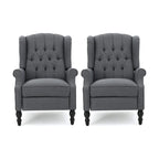 Walter gepolsterte Stoff-Liegesessel (2er-Set) von Christopher Knight Home