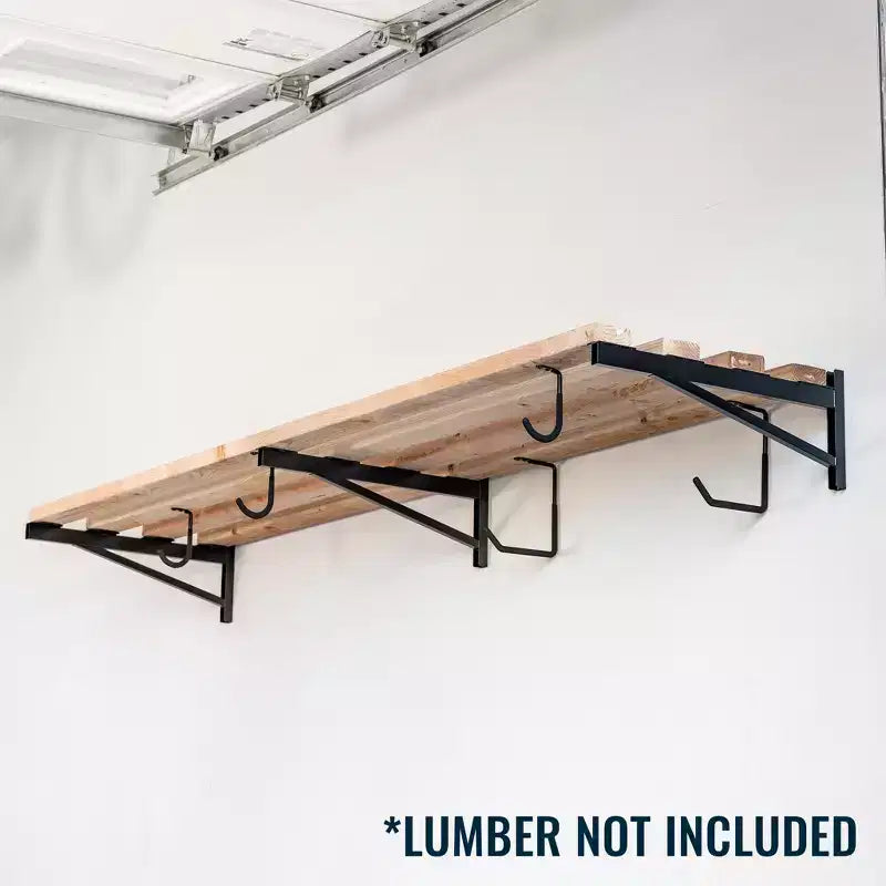 StoreYourBoard 2' x 8' DIY nástěnné držáky na police | Odolná garážová nástěnná police