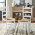 Simple Living Jessie eetkamerstoelen met ladderleuning (set van 2)
