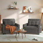3-in-1-Schlafsofa mit verstellbarer Rückenlehne, ausziehbarer Sessel, umwandelbares Klappbett fürs Wohnzimmer