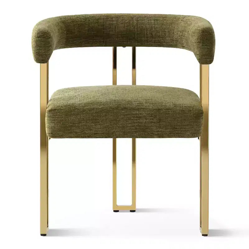 Conjunto de mesa de jantar extensível de redonda para oval com 4 cadeirões de veludo, design moderno com pé central, acomoda até 8 pessoas-Panipeachy