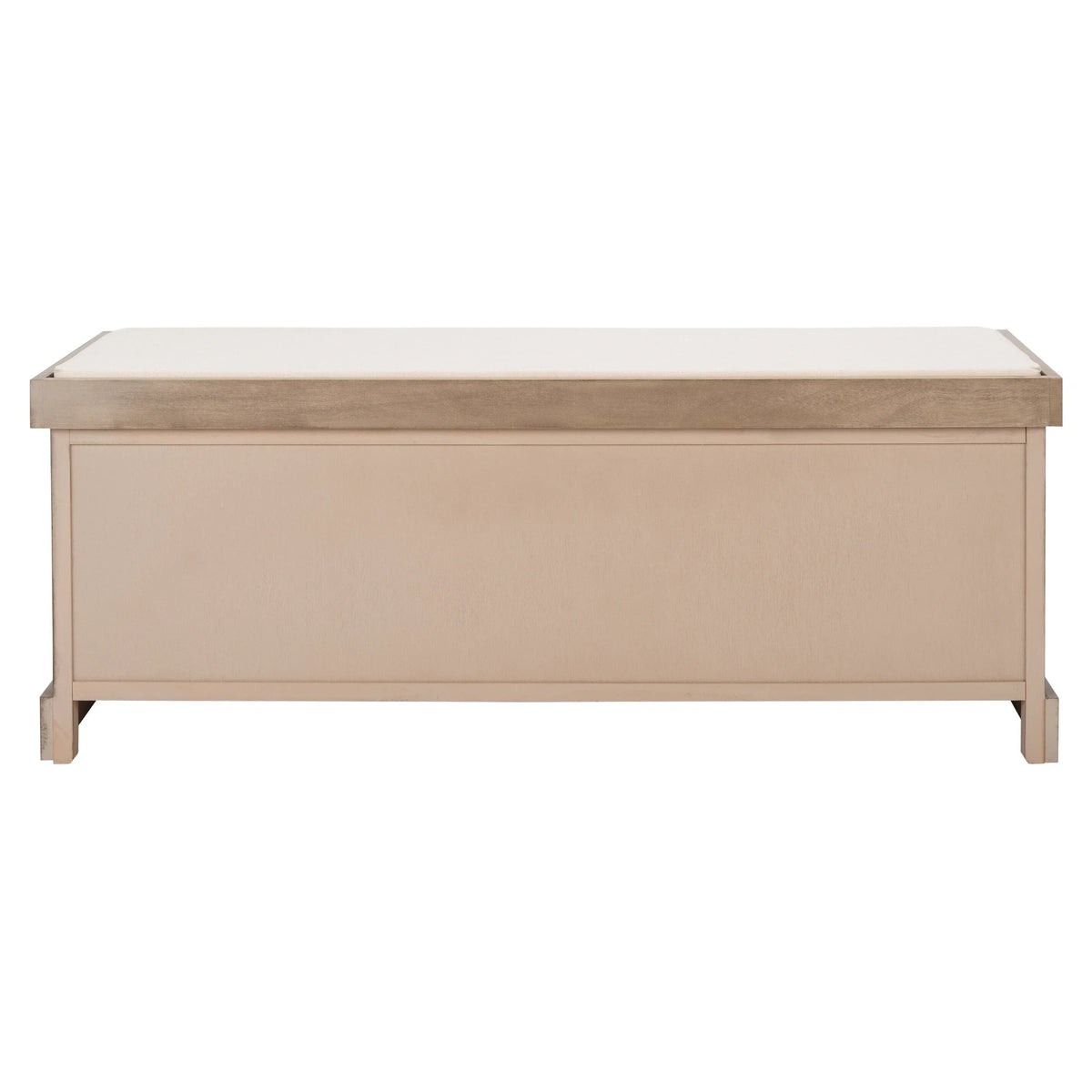 Úložná lavice SAFAVIEH Fiorello se 3 zásuvkami a polstrováním - 47.3 W x 15 L x 19 H - 47Wx15Dx19H