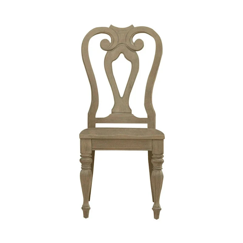 Magnolia Manor Seitenstuhl mit Splat-Rückenlehne (2er-Set)