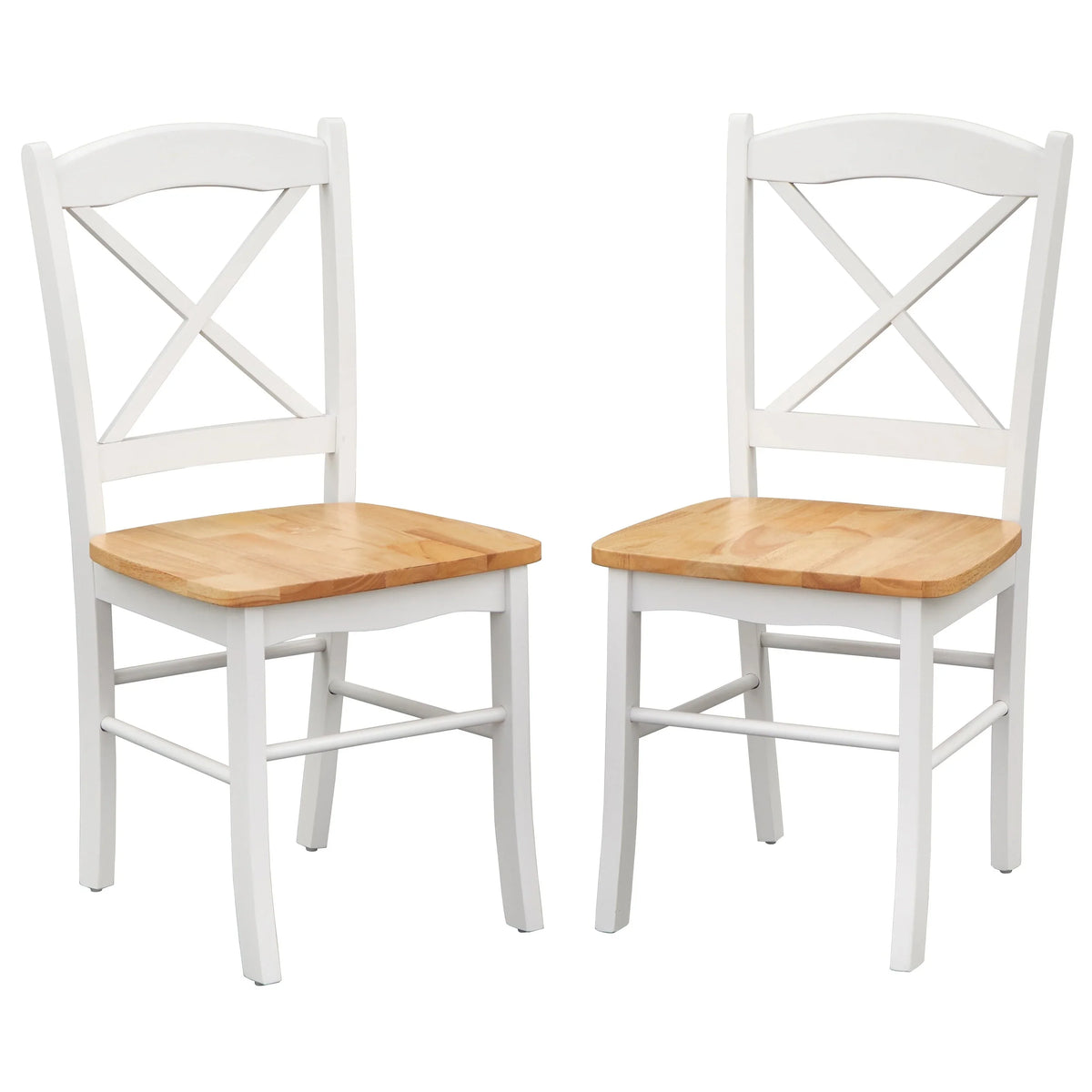 Cadeiras de jantar Simple Living Country Cottage (conjunto de 2)