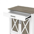Sekretářský stůl Key West s úložnou skříňkou od Bush Furniture