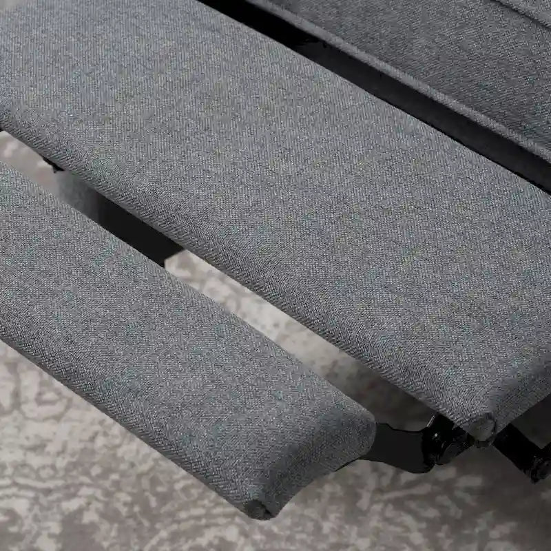 Ohrensessel mit Rückwärtsneigefunktion, gepolstert, klassischer Stil, dekorativer Sessel fürs Wohnzimmer