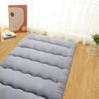 Japonská futonová matrace, skládací podložka na spaní na podlaze, tatami podložka do domácnosti, kempingová matrace