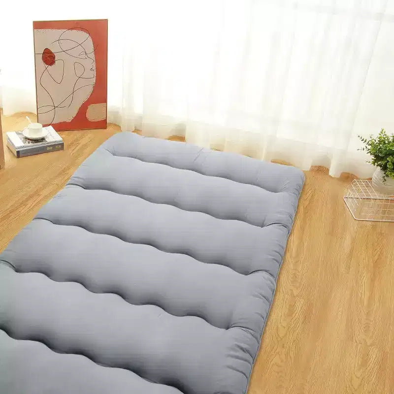 Japonská futonová matrace, skládací podložka na spaní na podlaze, tatami podložka do domácnosti, kempingová matrace