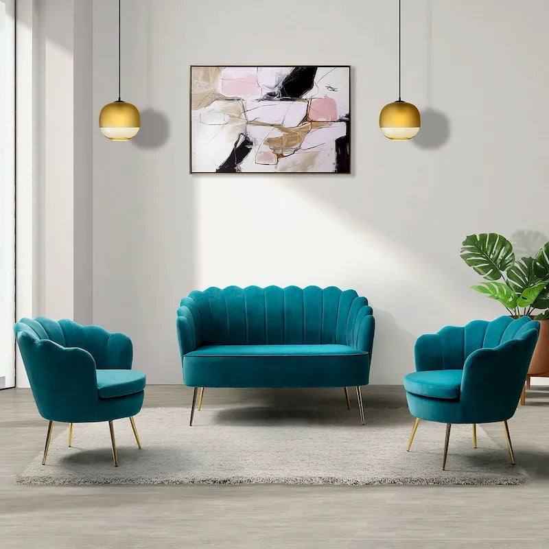 Třídílná sestava do obývacího pokoje Xabier 52 in. od HULALA HOME