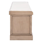 Úložná lavice SAFAVIEH Fiorello se 3 zásuvkami a polstrováním - 47.3 W x 15 L x 19 H - 47Wx15Dx19H