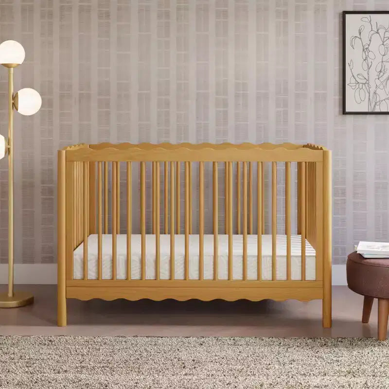 Babyletto Swell 4-in-1 umbaubares Kinderbett mit Umbausatz zum Kleinkinderbett