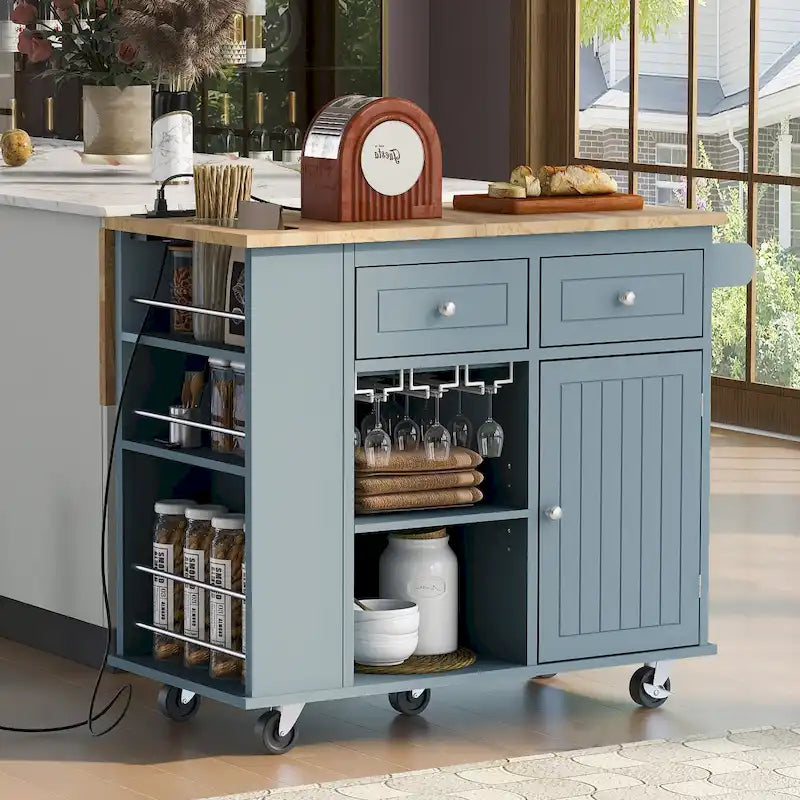 Isola Cucina con Presa Elettrica