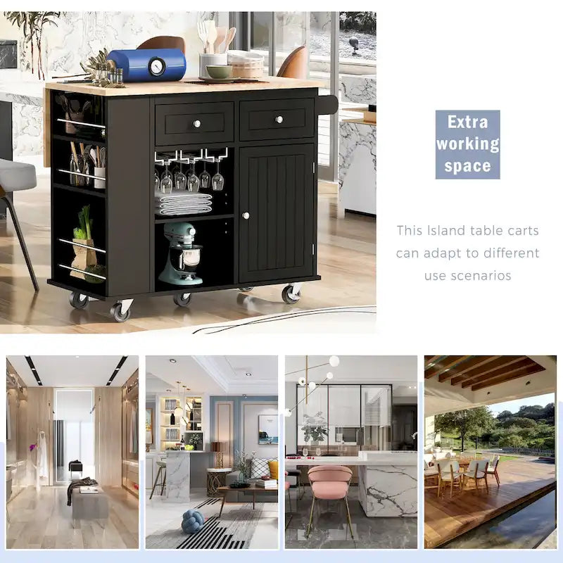 Isola Cucina con Presa Elettrica