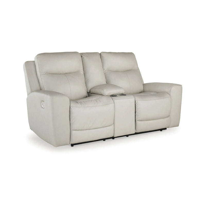 Divanetto reclinabile elettrico Coconut con console - 79L x 42P x 43A