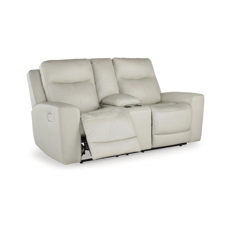 Divanetto reclinabile elettrico Coconut con console - 79L x 42P x 43A