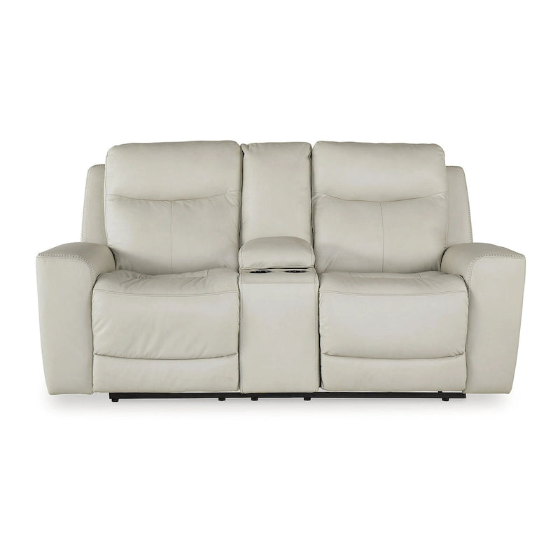 Divanetto reclinabile elettrico Coconut con console - 79L x 42P x 43A