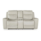 Divanetto reclinabile elettrico Coconut con console - 79L x 42P x 43A