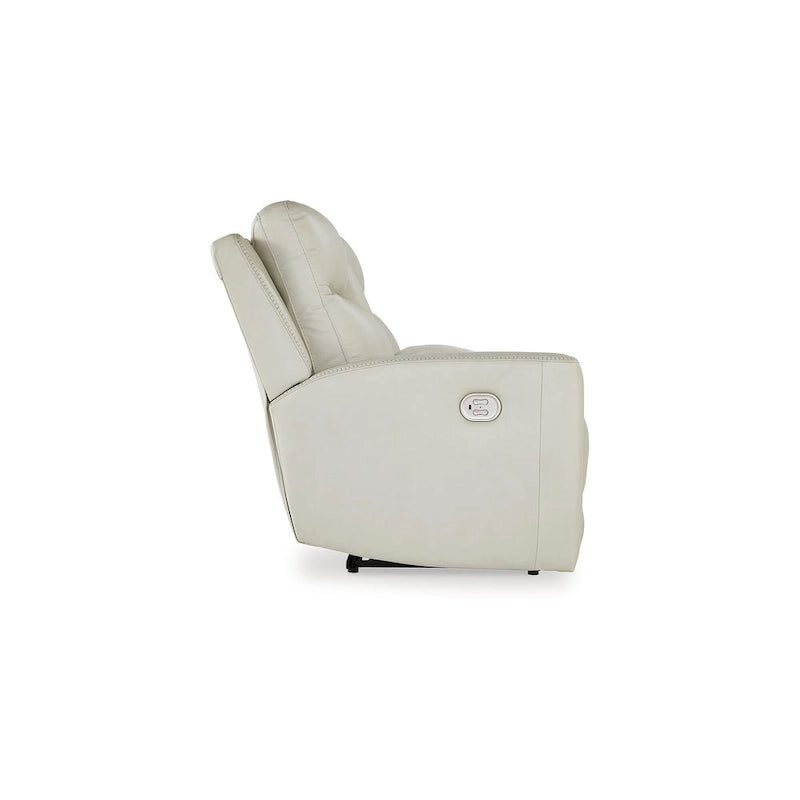 Divanetto reclinabile elettrico Coconut con console - 79L x 42P x 43A