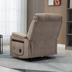 Poltrona reclinabile oversize con ricarica wireless, massaggio e riscaldamento