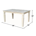 Tavolo da pranzo a ribalte Butterfly - Non finito