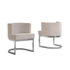 Poltrona da relax con base cromata (Singola)