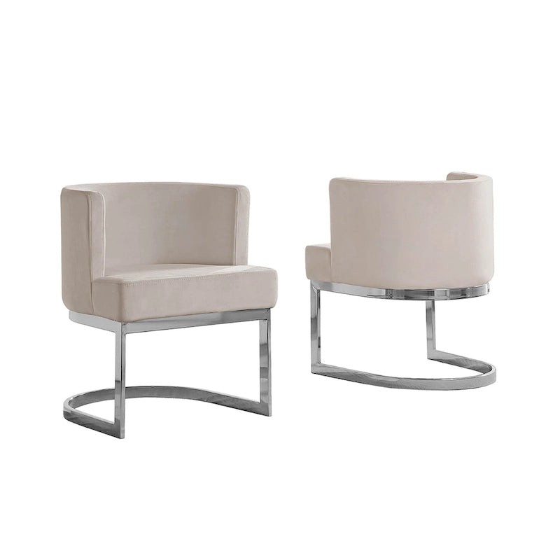 Poltrona da relax con base cromata (Singola)
