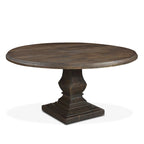  60 Round Weathered Mango Dining Table